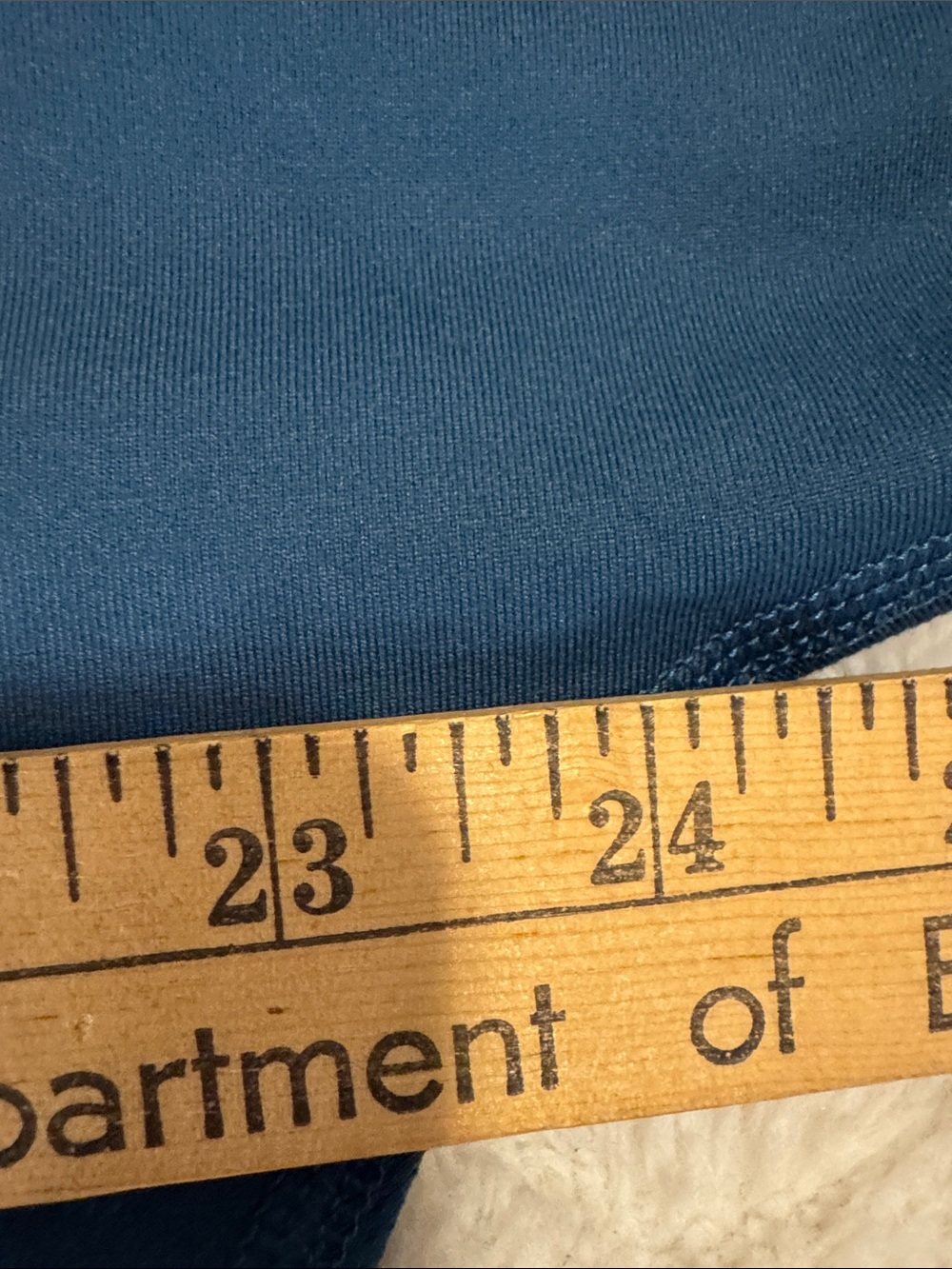 Nike Dri-FIT Long Sleeve Quarter-Zip Top in Teal Blue - Picture 9 of 10